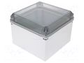 Enclosure: multipurpose; X: 300mm; Y: 300mm; Z: 220mm; GEOS; grey SPELSBERG GEOS-L-3030-22-TO