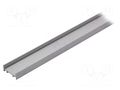 Profiles for LED modules; natural; L: 1m; VARIO30-01; aluminium TOPMET TOP-VAR30-01/A-1M