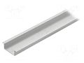 Profiles for LED modules; natural; L: 1m; VARIO30-06; aluminium TOPMET TOP-VAR30-06/A-1M