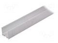 Profiles for LED modules; natural; L: 1m; VARIO30-08; aluminium TOPMET TOP-VARIO30-08-1M