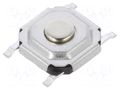 Microswitch TACT; SPST; Pos: 2; 0.05A/12VDC; SMT; none; 5.2x5.2mm JIANFU TVCM16015BPB