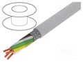 Wire; UNITRONIC® LiYCY (TP); 2x2x1mm2; PVC; grey; 500V; CPR: Eca LAPP LIYCY-TP-2X2X1