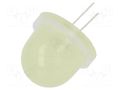 LED; yellow; 16mm; blinking; 2700÷3000mcd; 5÷15VDC; 20mA POLAM-ELTA CQL-735/MZ