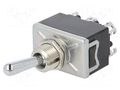 Switch: toggle; Pos: 2; DPDT; ON-ON; Leads: for soldering PANASONIC T210NULCSAFJ