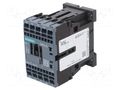 Contactor: 4-pole; NC x2 + NO x2; 24VDC; 10A; 3RH20; spring clamps SIEMENS 3RH2122-2BB40