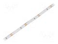 LED tape; white neutral; 335; LED/m: 60; 8mm; IP20; 4.8W/m; 12VDC WISVA OPTOELECTRONICS HH-40KGG-335FWNA
