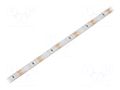 LED tape; blue; 2835; LED/m: 96; 8mm; white PCB; IP65; 15W/m; 12VDC WISVA OPTOELECTRONICS HH-BLOG-2835FWAA