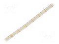 LED tape; white warm; 3528; LED/m: 240; 10mm; white PCB; IP65; 16W/m WISVA OPTOELECTRONICS HH-30KYI-3528GWAA