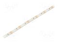 LED tape; white neutral; 2835; LED/m: 96; 8mm; white PCB; IP65 WISVA OPTOELECTRONICS HH-40KOG-2835FWAA