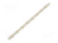 LED tape; white cold; 3528; LED/m: 240; 10mm; white PCB; IP65; 16W/m WISVA OPTOELECTRONICS HH-50KYI-3528GWAA