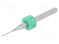 Drill bit; Ø: 0.5mm; carbon steel; PCB; 1/8" (3,175mm) BUNGARD BF0.5
