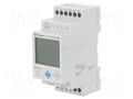 Programmable time switch; 0,1s÷9999h; SPDT x2; 250VAC/16A; IP20 FINDER 84.02.0.230.0000