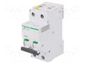 Circuit breaker; 400VAC; Inom: 13A; Poles: 1+N; Charact: C; 10kA SCHNEIDER ELECTRIC A9F07613