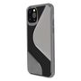 S-Case Flexible Cover TPU Case for Huawei P40 Lite E black, Hurtel 5907769322860 5907769322860