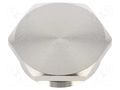 Protection cap; metal; Thread: PG29; Spanner: 40mm; with seal HARTING 09000005074