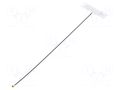 Antenna; Bluetooth,WiFi,ZigBee; 4dBi; linear; for ribbon cable MOLEX 1461530200