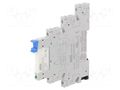 Relay: interface; SPDT; Ucoil: 24VDC; 6A; 6A/250VAC; 6A/30VDC; 88E2H MORSETTITALIA 88E2H3024D1
