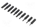 Kit: screwdriver bits; hex key,Phillips,slot; Overall len: 30mm ENGINEER FUT.DR-11