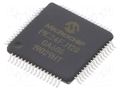 IC: PIC microcontroller; 128kB; I2C x3,I2S x3,SPI x3,UART x6 MICROCHIP TECHNOLOGY 24FJ128GA606-I/PT