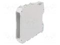 Enclosure: for DIN rail mounting; polyamide; grey; UL94V-0 DEGSON ELECTRONICS FMEH-03P-11-07AH