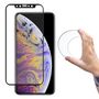 Wozinsky Full Cover Flexi Nano Glass Film Tempered Glass with Frame iPhone 12 Mini Black, Wozinsky 5907769315381 5907769315381