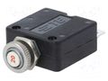 Circuit breaker; Urated: 250VAC; 50VDC; 20A; SPST-NC; Poles: 1; MCB TE Connectivity W58-XB1A4A-20