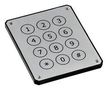 KEYPAD SWITCH, 3X4, 0.2A, 24V, ALUMINIUM PZ120FS