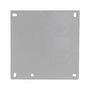 BACK PANEL, ALUM, 175 X 175MM, ENCLOSURE ALBP88