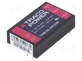 Converter: DC/DC; 20W; Uin: 18÷75VDC; Uout: 12VDC; Iout: 1670mA; PCB TRACO POWER THM20-4812WI