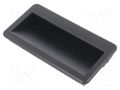 Holder; ABS; black; H: 18mm; L: 56.3mm; W: 110mm; handle MENTOR MR-3233.2003