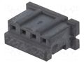 Connector: wire-wire/PCB; plug; female; PIN: 4; SignalBee; straight HIROSE DF3-4S-2C