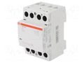 Contactor: 3-pole installation; 40A; 24VAC,24VDC; NO x3; ESB ABB ESB40-30N-01