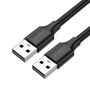 Ugreen cable USB 2.0 cable (male) - USB 2.0 (male) 1 m black (US128 10309), Ugreen 6957303813094 6957303813094