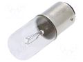 Bulb; XVD; 24VDC; 24VAC; signalling column; 10W; Cap: BA15D SCHNEIDER ELECTRIC DL1BLB