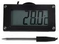 Meter: temperature; digital,mounting; on panel; LCD; 3,5 digit AXIOMET MOD-TEMP100