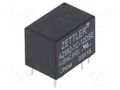 Relay: electromagnetic; SPDT; Ucoil: 12VDC; 1A; 1A/125VAC; 1A/30VDC ZETTLER AZ952-1C-12DSE