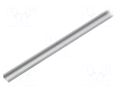 Profiles for LED modules; natural; L: 1m; SLIM8; aluminium TOPMET TOP-SLIM8/A-1M