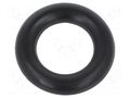 O-ring gasket; NBR caoutchouc; Thk: 3mm; Øint: 8mm; black ORING USZCZELNIENIA TECHNICZNE O-8X3-70-NBR