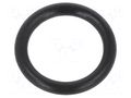 O-ring gasket; NBR caoutchouc; Thk: 1.5mm; Øint: 8mm; black ORING USZCZELNIENIA TECHNICZNE O-8X1.5-70-NBR