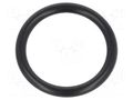 O-ring gasket; NBR caoutchouc; Thk: 3mm; Øint: 22mm; black ORING USZCZELNIENIA TECHNICZNE O-22X3-70-NBR