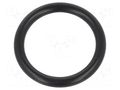 O-ring gasket; NBR caoutchouc; Thk: 3mm; Øint: 20mm; black ORING USZCZELNIENIA TECHNICZNE O-20X3-70-NBR