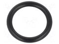 O-ring gasket; NBR caoutchouc; Thk: 3mm; Øint: 18mm; black ORING USZCZELNIENIA TECHNICZNE O-18X3-70-NBR