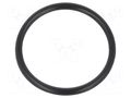 O-ring gasket; NBR caoutchouc; Thk: 1.5mm; Øint: 18mm; black ORING USZCZELNIENIA TECHNICZNE O-18X1.5-70-NBR