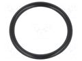 O-ring gasket; NBR caoutchouc; Thk: 2mm; Øint: 10mm; black ORING USZCZELNIENIA TECHNICZNE O-10X2-70-NBR