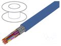 Wire; JE-LiYCY; 8x2x0.5mm2; PVC; light blue; 1kV,2kV; CPR: Eca LAPP JE-LIYCY-8X2X0.5
