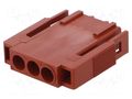 connector PLUG HSG,3 POSN,METRIC TE Connectivity 207360-1