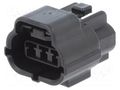 Connector: automotive; plug; female; PIN: 3; for cable; -30÷105°C TE Connectivity 2822390-1