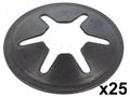 Protecting washer; 25pcs. ROMIX RX-16024