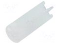 Spacer sleeve; LED; Øout: 6mm; ØLED: 5mm; L: 15.9mm; natural; UL94V-2 DREMEC DR8GE04V80283