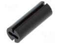 Spacer sleeve; LED; Øout: 4.8mm; ØLED: 3mm; L: 13mm; black; UL94V-0 DREMEC DR8GE04V80381